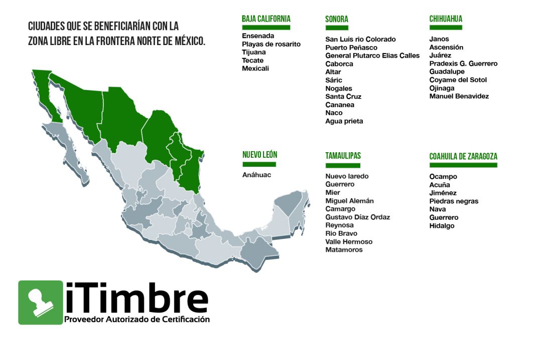 7 Beneficios que supondría la implementación de la zona libre en la frontera norte para los negocios.